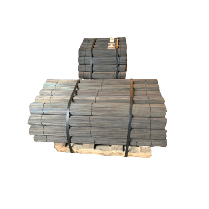 Bindedraht gerichtet und...